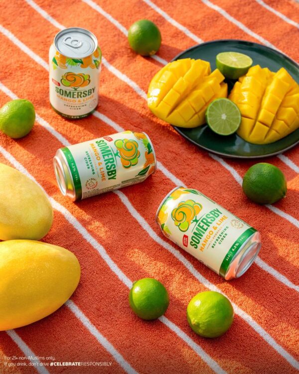 somersby mango lime cider a taste of the tropics no nonsense