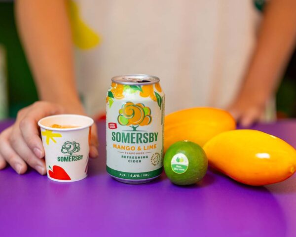somersby mango lime cider a taste of the tropics refreshing 