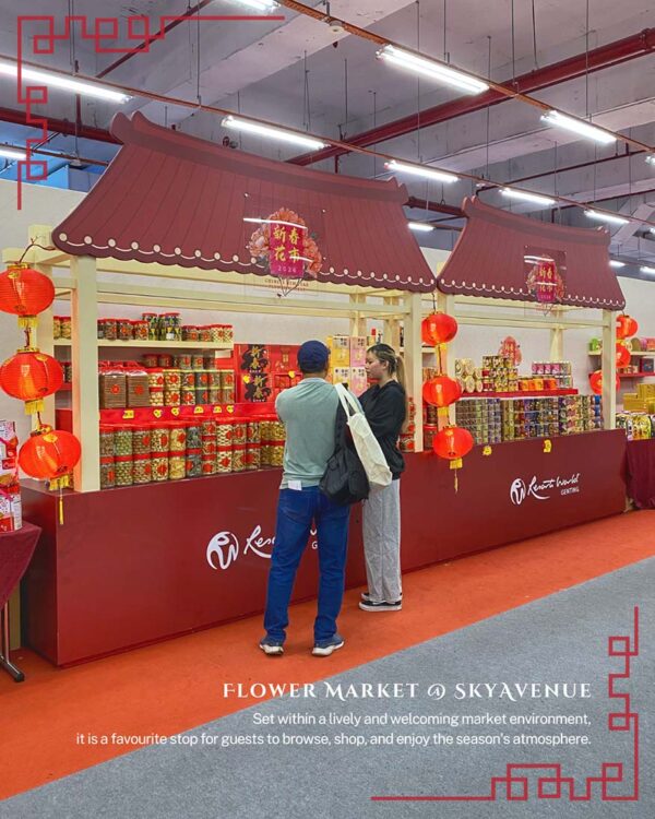 resorts world genting cny in the sky flower market skyavenue