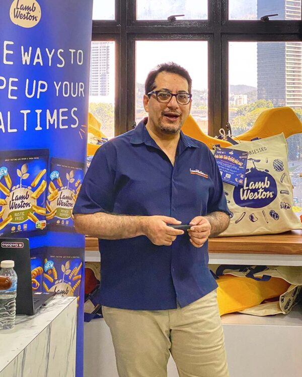 lamb weston frozen potato fries rasa bersama in malaysia vicky mukhi commercial director