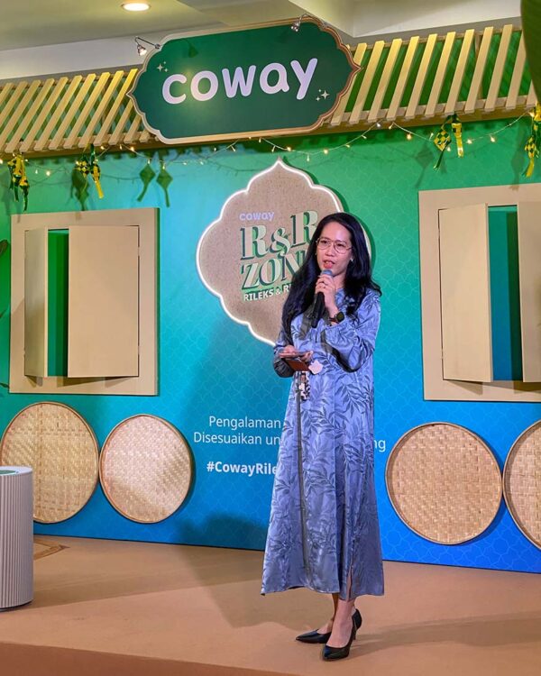 coway malaysia air purifier studio suite atrium rileks refresh zone janice tan