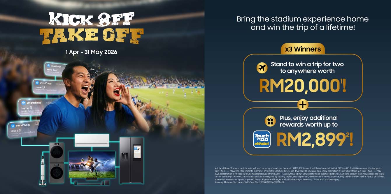Samsung Malaysia Kicks Off “Kick Off, Take Off” Campaign in Celebration of the Football Festival