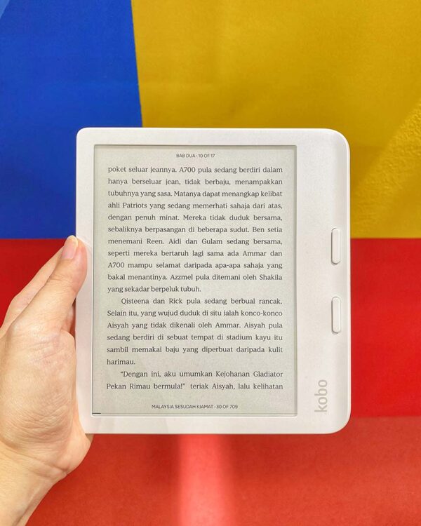 rakuten kobo digital reading experience kuala lumpur international book fair kobo libra colour