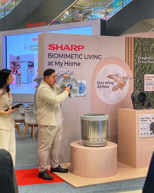 sharp nojima malaysia japanese living to my home lalaport kuala lumpur biomimetic technology