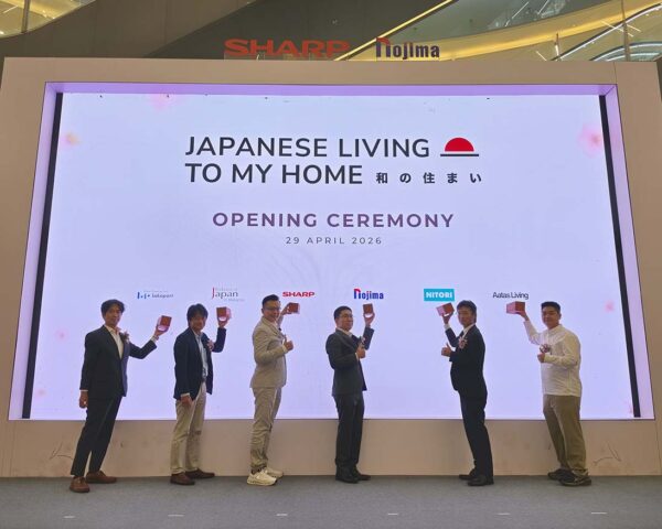 sharp nojima malaysia japanese living to my home lalaport kuala lumpur hanko launch ceremony