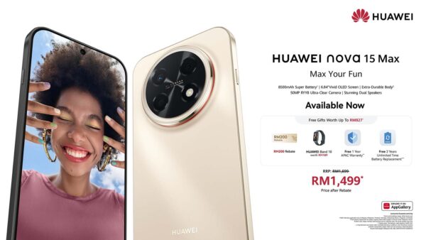 huawei nova 15 max smartphone first sale promotion period