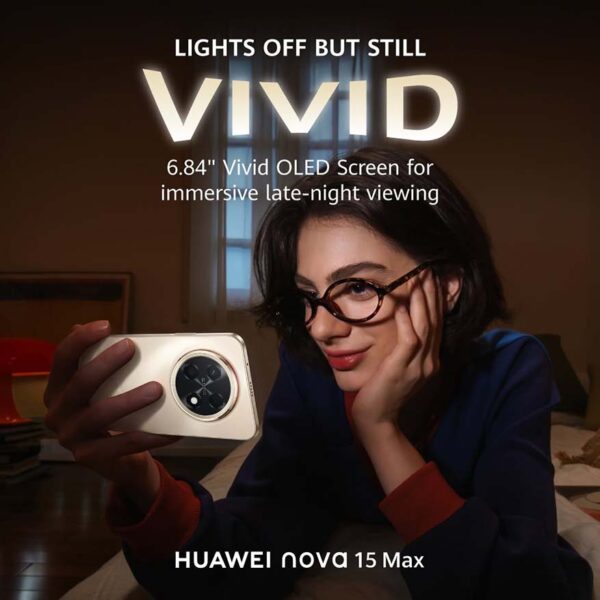 huawei nova 15 max smartphone vivid oled eye comfort screen