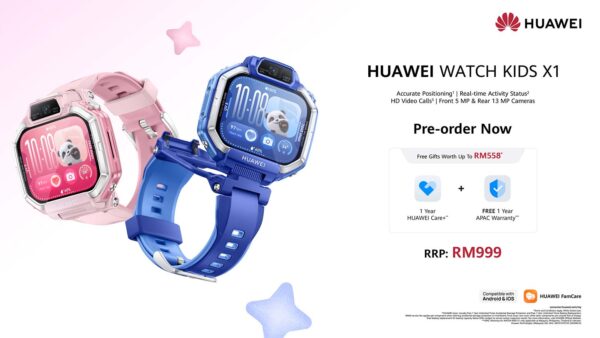 huawei watch kids x1 series bold mecha inspired colourways