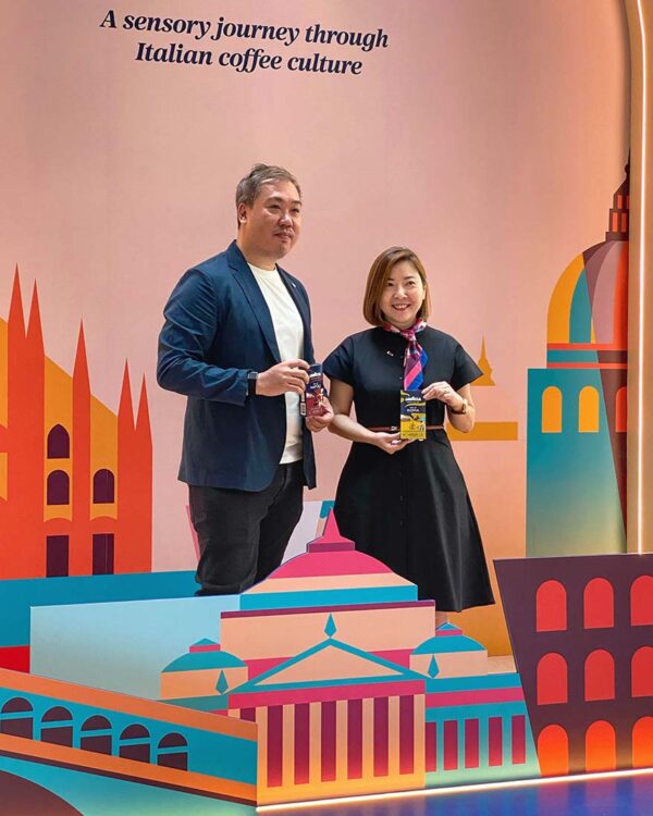lavazza aura+ pop up mid valley megamall philip ng sales director