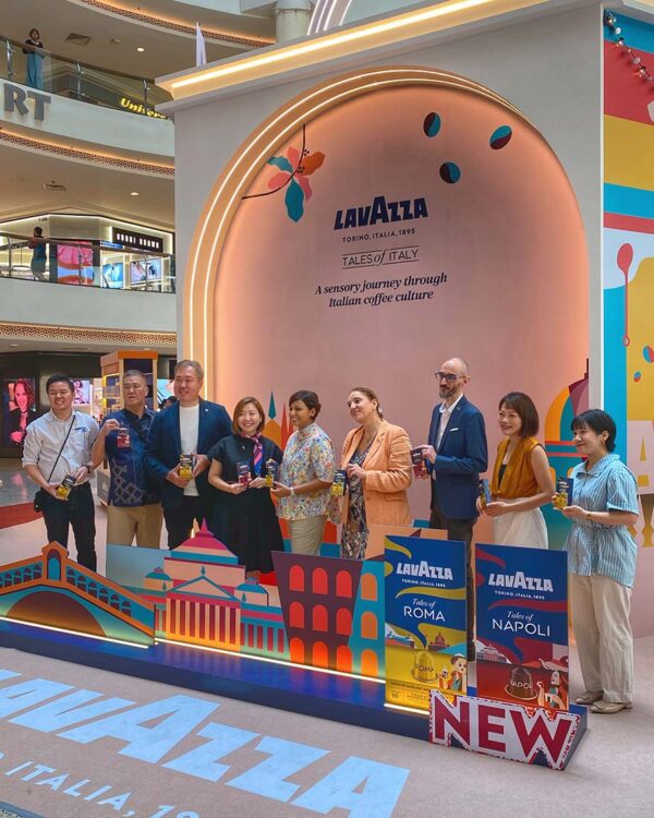 lavazza aura+ pop up mid valley megamall vip launch event