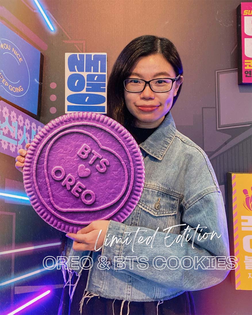 The Limited Edition OREO & BTS Cookies