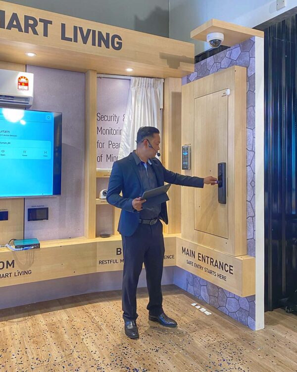 panasonic malaysia integrated smart living and ai surveillance solutions visitor management