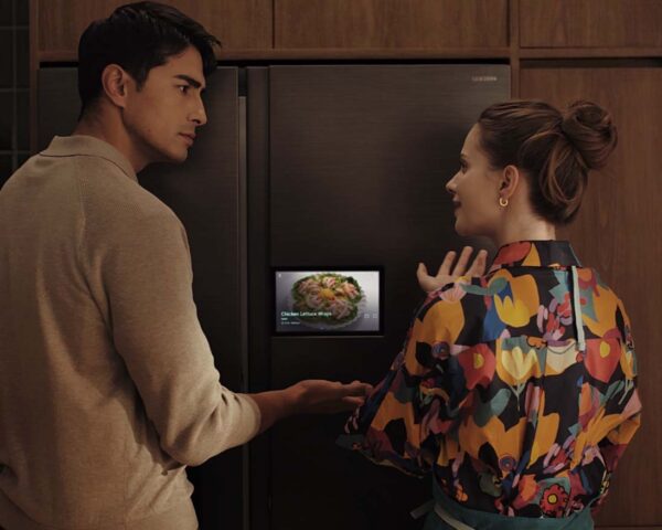 smarter way enjoy game night this summer samsung bespoke ai refrigerator view inside smartthings food