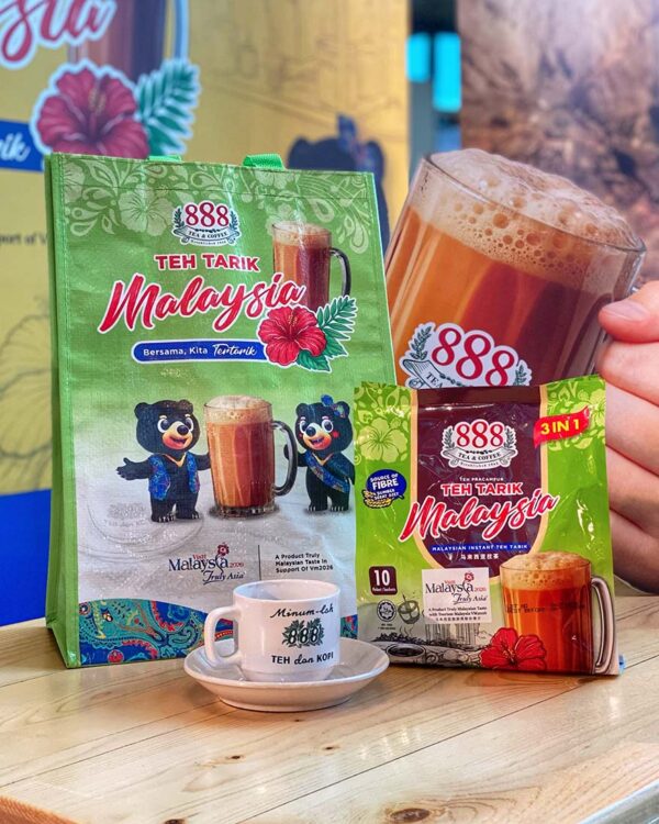 888 tea and coffee bersama kita tertarik merdeka day collaboration teh tarik culture