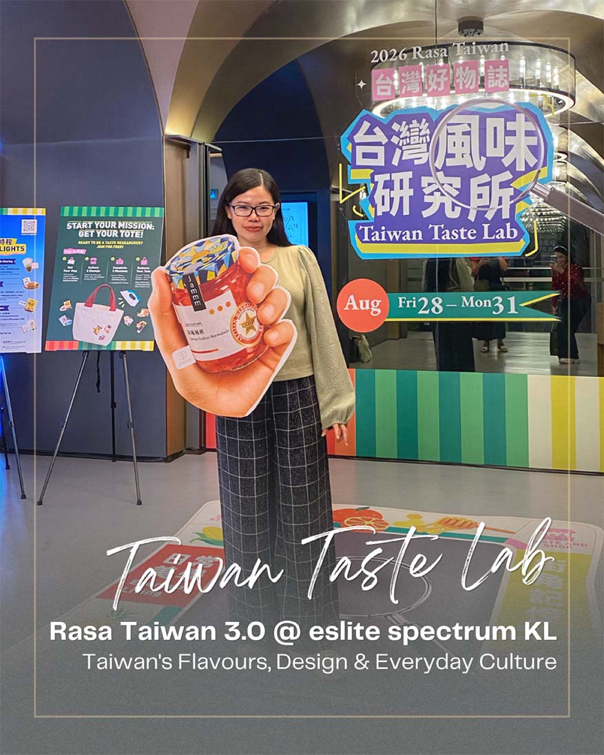 Rasa Taiwan 3.0 Introducing Taiwan Taste Lab @ eslite spectrum Kuala Lumpur