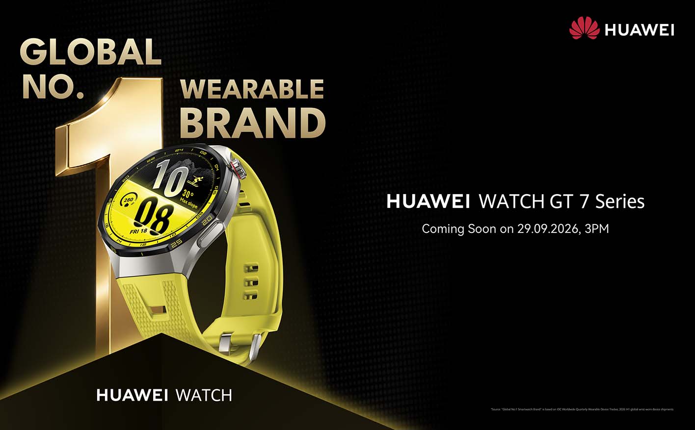 HUAWEI WATCH GT 7 Series Set To Launch In Malaysia on 29th September 2026