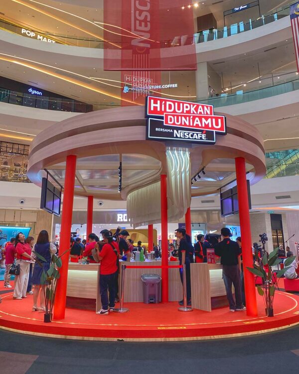 nescafe malaysia projek hidupkan duniamu ioi city mall putrajaya 