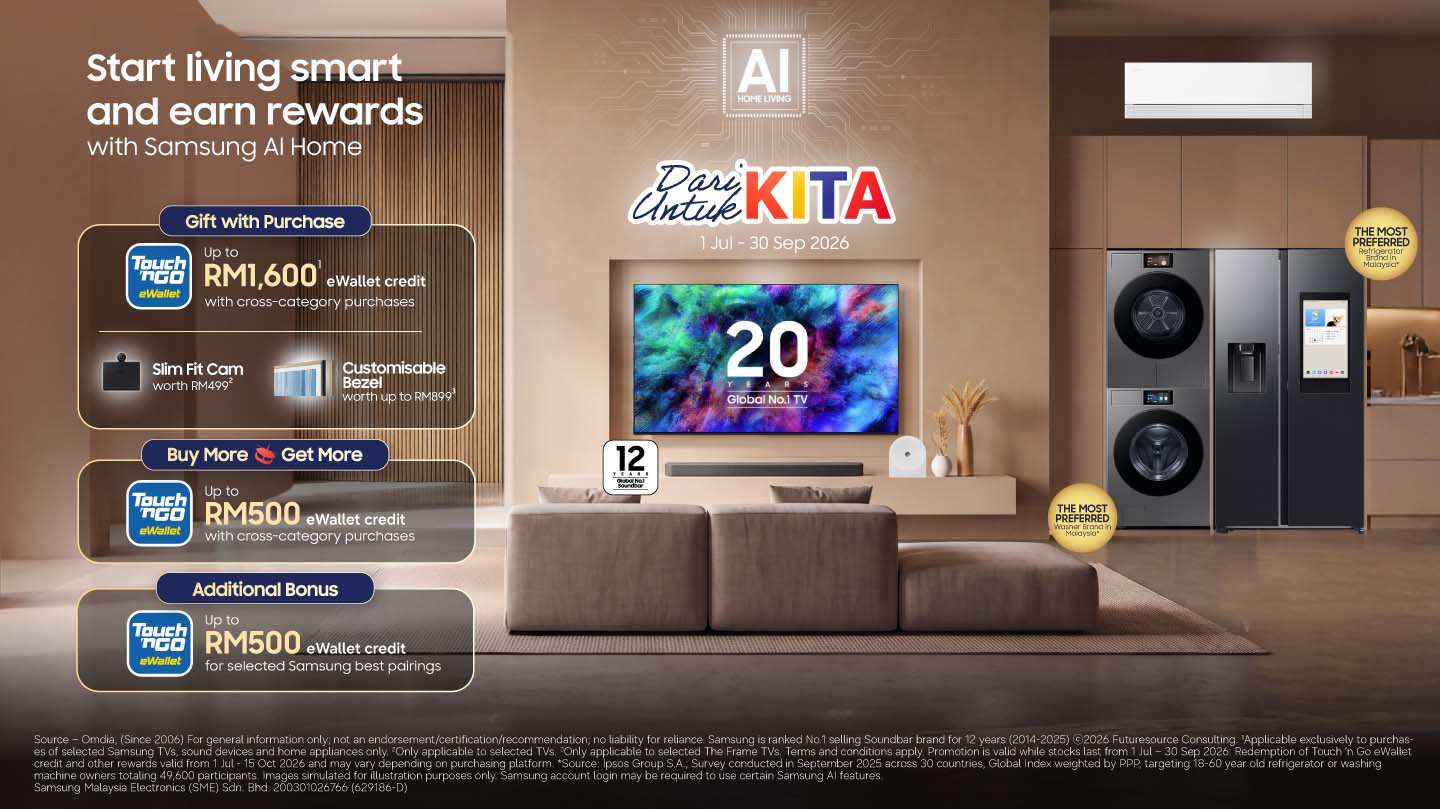 Upgrade the Way You Live with 5 Smarter Ways and Earn Rewards This Merdeka