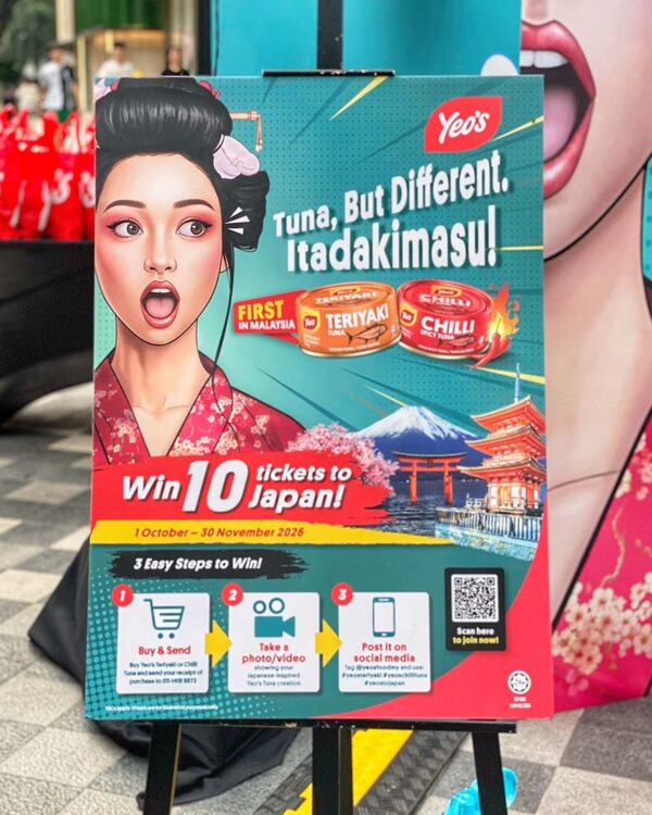 yeos itadakimasu tuna with a twist teriyaki flavour contest